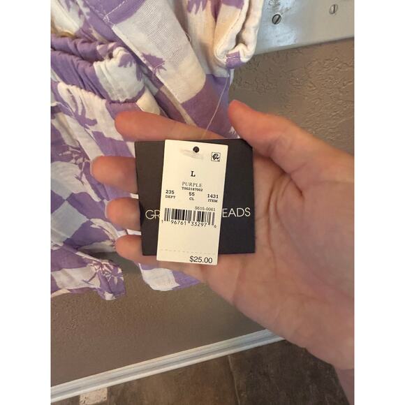 NWT Grayson Threads Kids Purple Checkered Matching Set | Size L - Picture 6 of 7